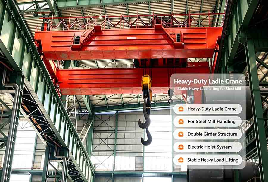 Ladle Handling Overhead Cranes Ladle Handling Overhead Cranes