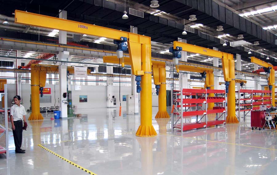 Pillar Mounted 1 Ton Jib Crane Pillar Mounted 1 Ton Jib Crane